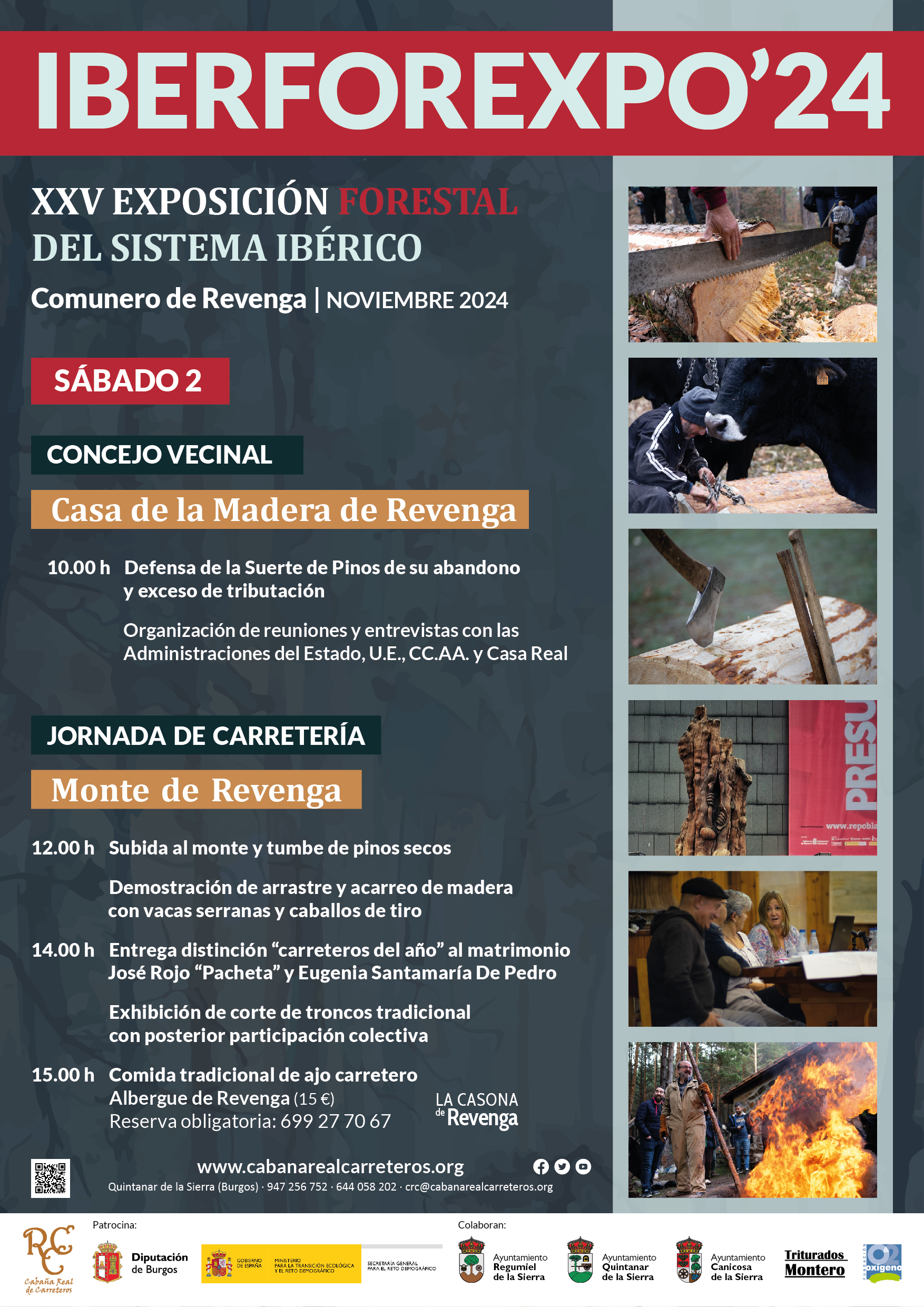 2 de noviembre de 2024 | IBERFOREXPO’24 – Cabaña Real de Carreteros